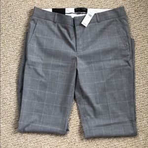 Banana republic Reegan plaid dress pants 8